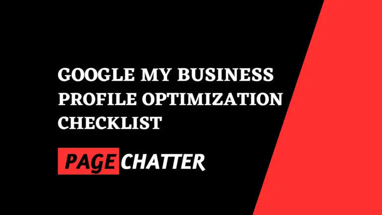 Google My Business Profile Optimization Checklist