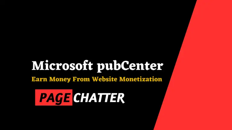 Microsoft pubCenter Earn Money From Website Monetization