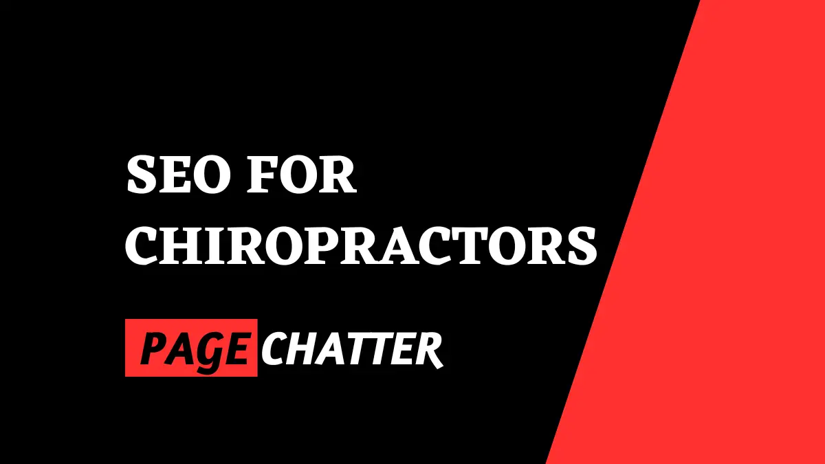 SEO for Chiropractors