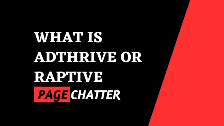 What is adthrive or raptive